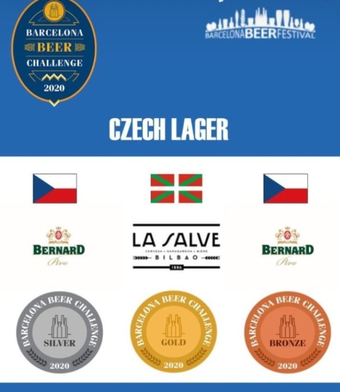 LA SALVE Negra, Medalla de Oro en Barcelona Beer Challenge 2020 - LA SALVE Bilbao