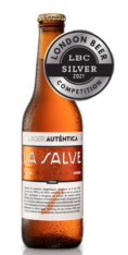 Cerveza Lager premiada con medalla de plata en el London Beer Competition - LA SALVE Bilbao