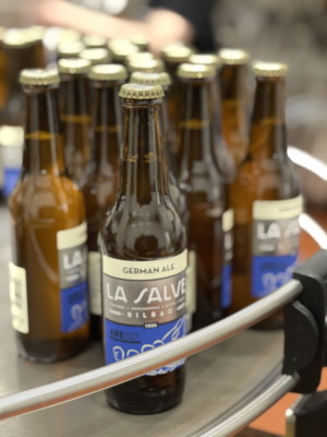 Liga LA SALVE. Cerveza edición especial Liga de remo - LA SALVE Bilbao