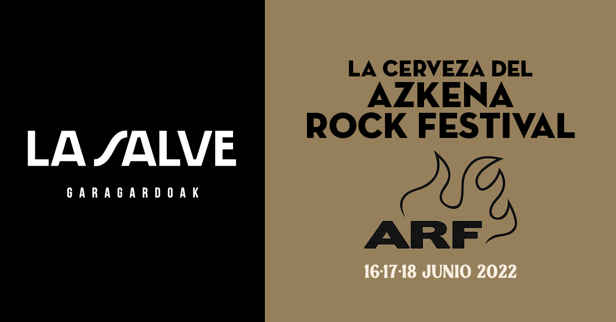 LA SALVE es la cerveza del Azkena Rock Festival - LA SALVE