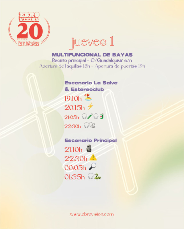 Ebrovisión | Jueves, 1 de septiembre - LA SALVE