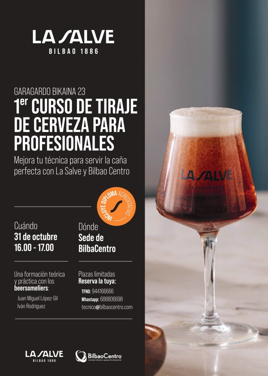 Primer curso de tiraje de cerveza para profesionales: GARAGARDO BIKAINA 23