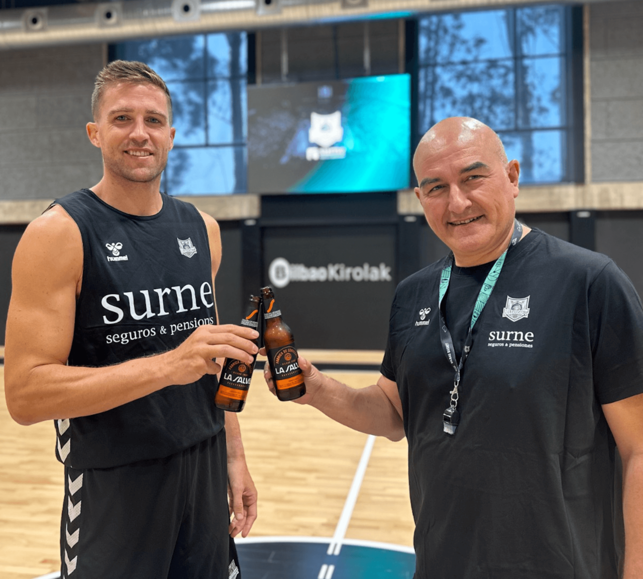 Arranca la temporada 24/25 de BILBAO BASKET y brindamos con LA SALVE